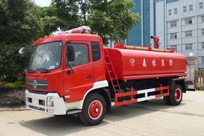 國五東風天錦10噸消防灑水車圖片